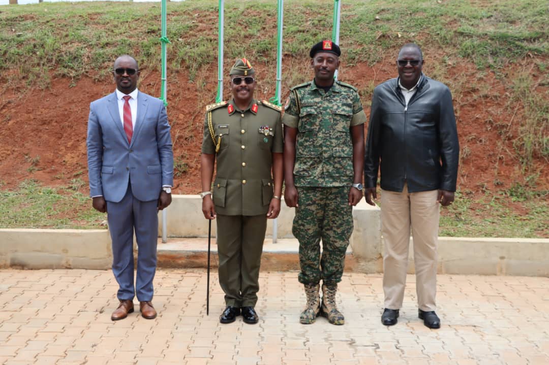Maj Gen Leopold Kyanda Chair’s a Board Meeting at  NEC Uzima Factory.