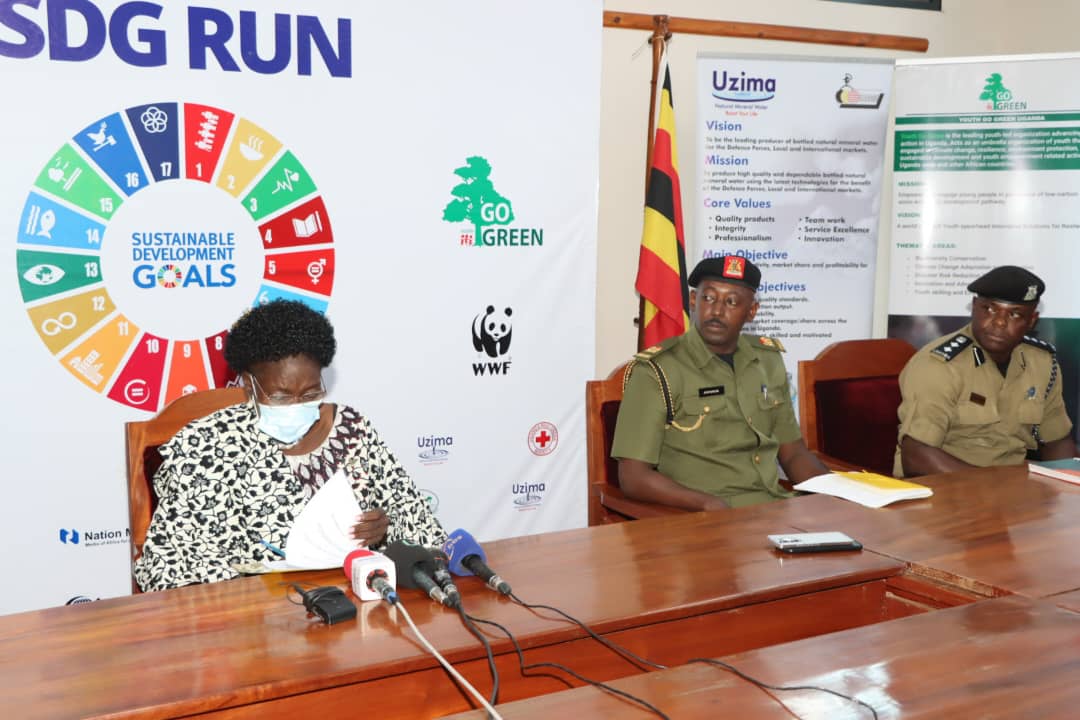 NEC UZIMA DONATES 200 CARTONS OF UZIMA NATURAL MINERAL  WATER TO SDG RUN